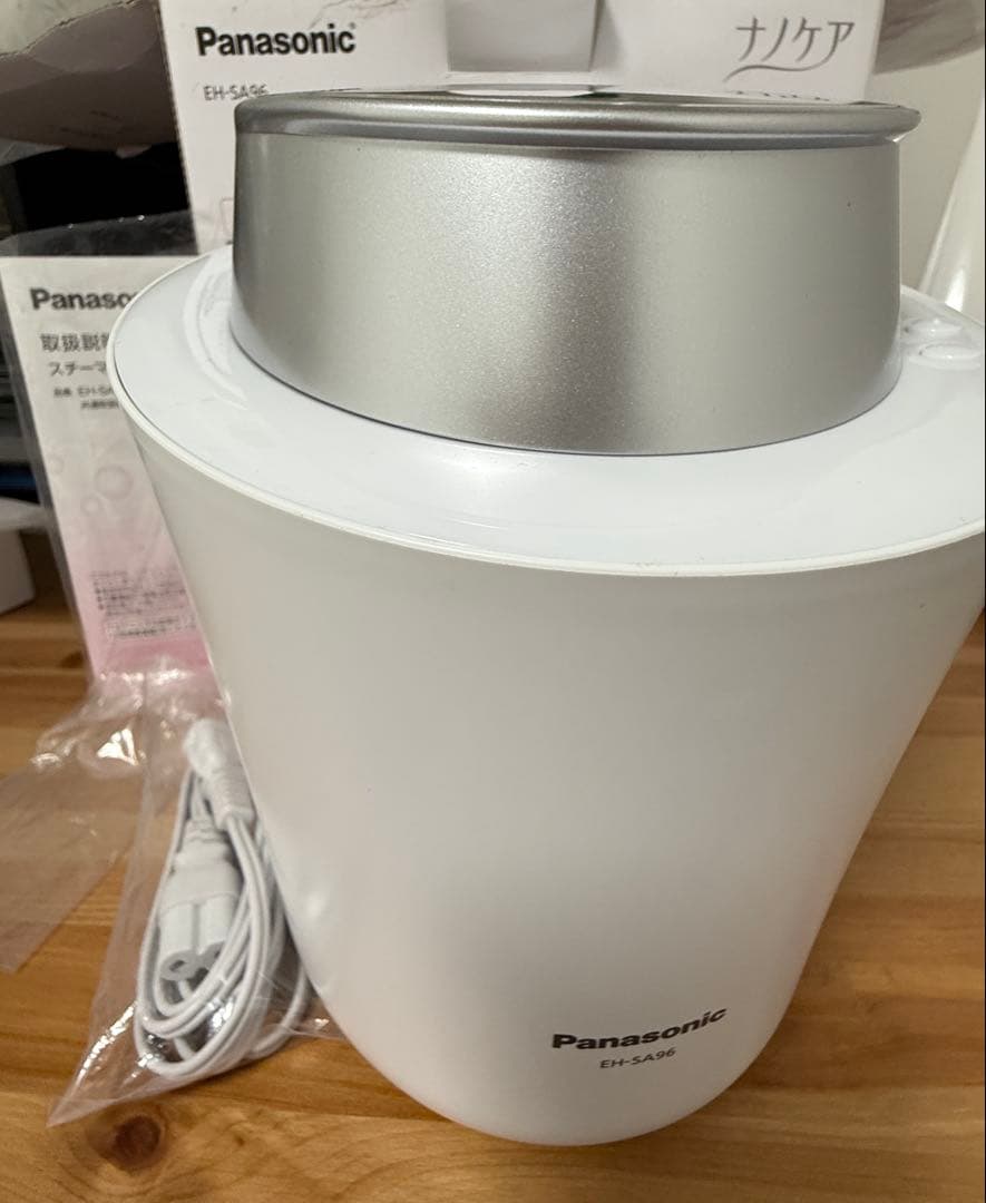 パナソニック スチーマー ナノケア W温冷エステ ピンク EH-SA96-P