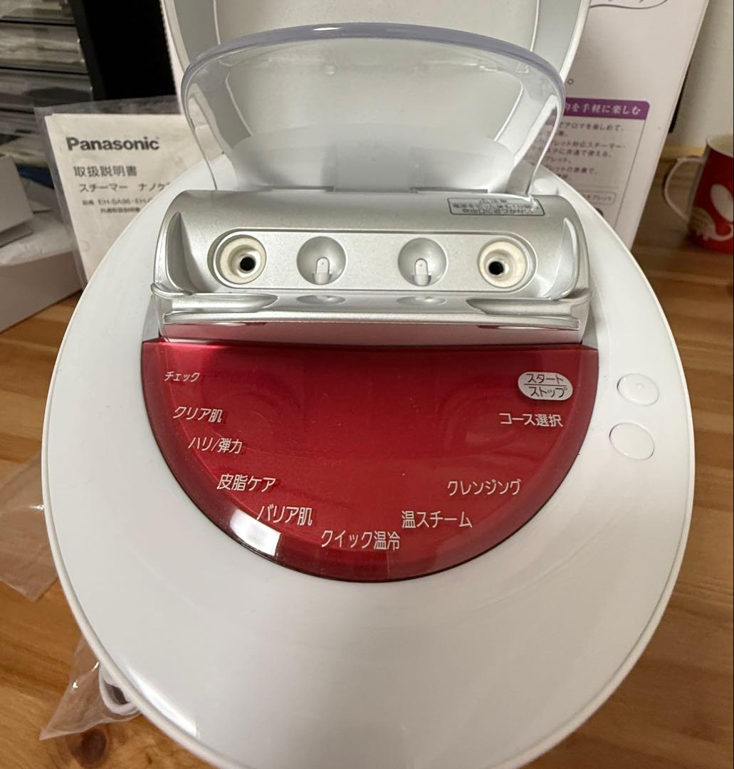 パナソニック スチーマー ナノケア W温冷エステ ピンク EH-SA96-P