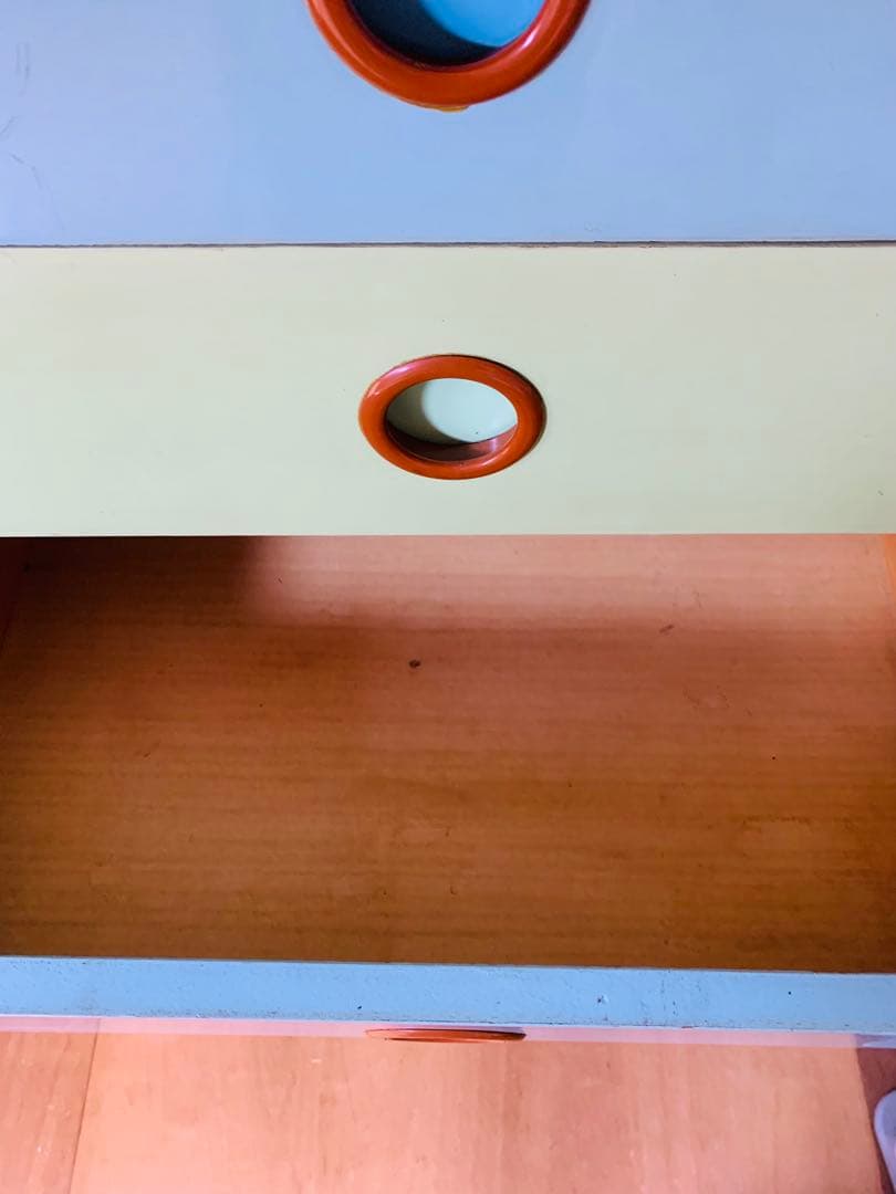 昭和レトロ アンティーク バンビ デザイン大容量タンス 当時物