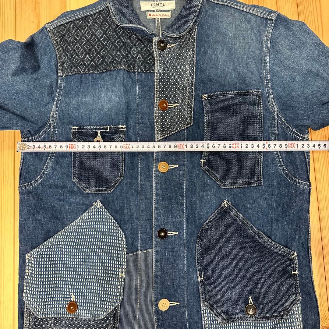 FDMTL デニムジャケット　カバーオール　サイズ3