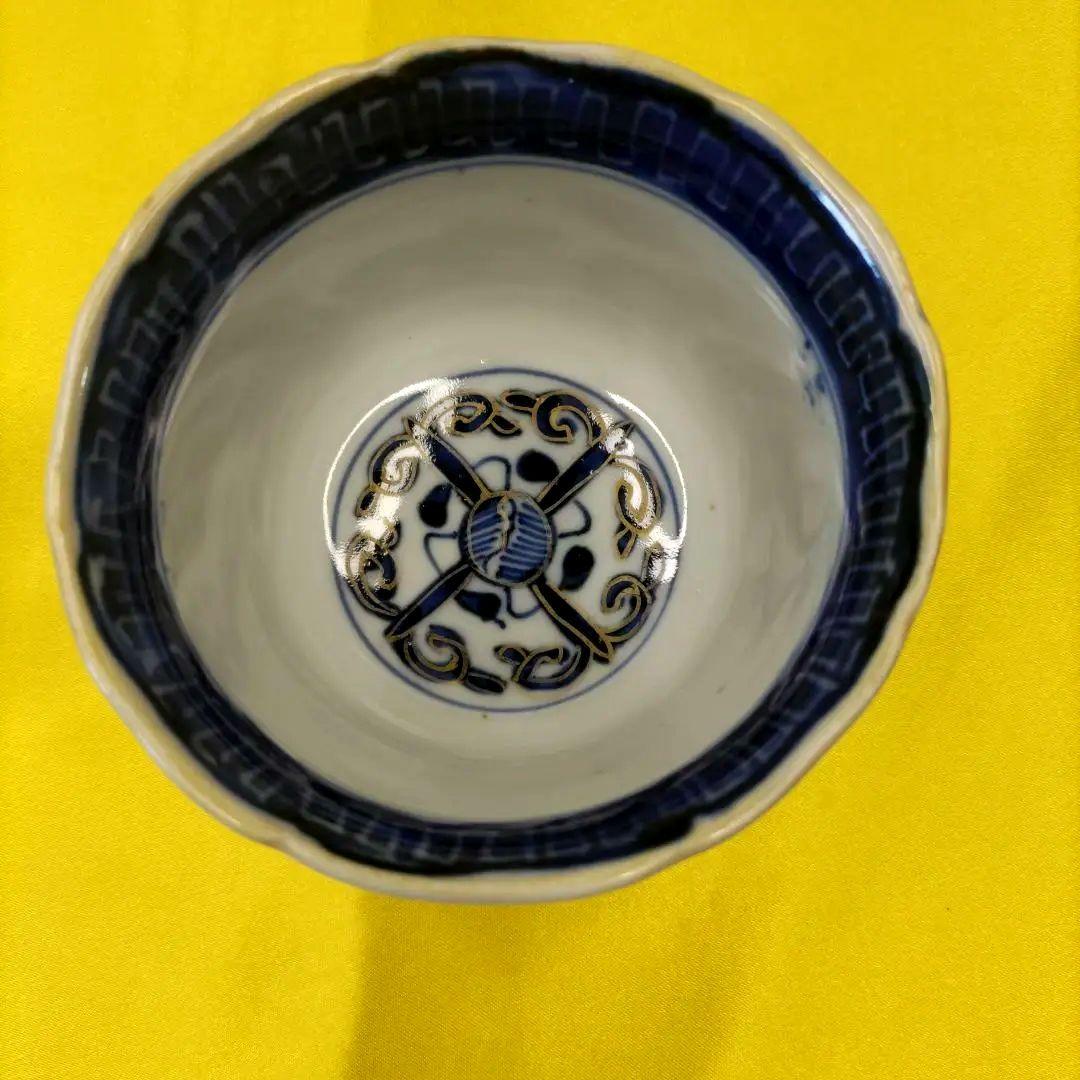 有田焼　伊万里焼　古伊万里　金彩　色絵　向付　蕎麦猪口　小鉢　10客セット