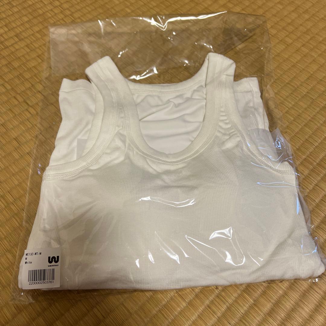 お値下げ【新品・未使用】WE’RTHY 2nd SKIN TANK sizeM