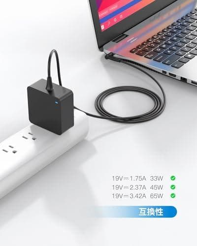 【PSE認証/折畳式充電器】19V 3.42A 65W Asus互換用 ACアm