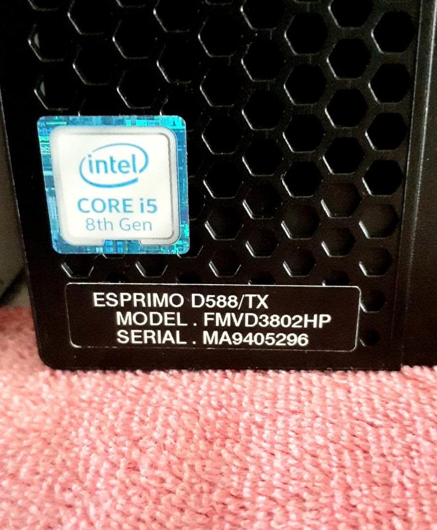 15 富士通 i5第8 Win11 16GB 無線LAN Office SSD他