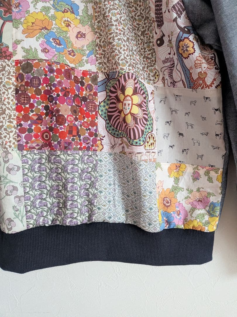 パッチワーク　プルオーバー☆リバティ　ハンドメイド