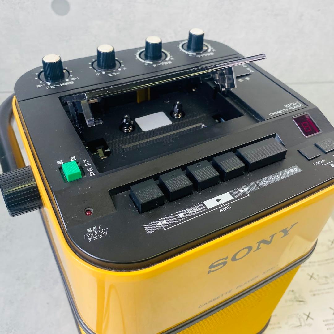 SONY ソニー カラオケランド　KPX-1 カセットプレーヤー 通電確認済み