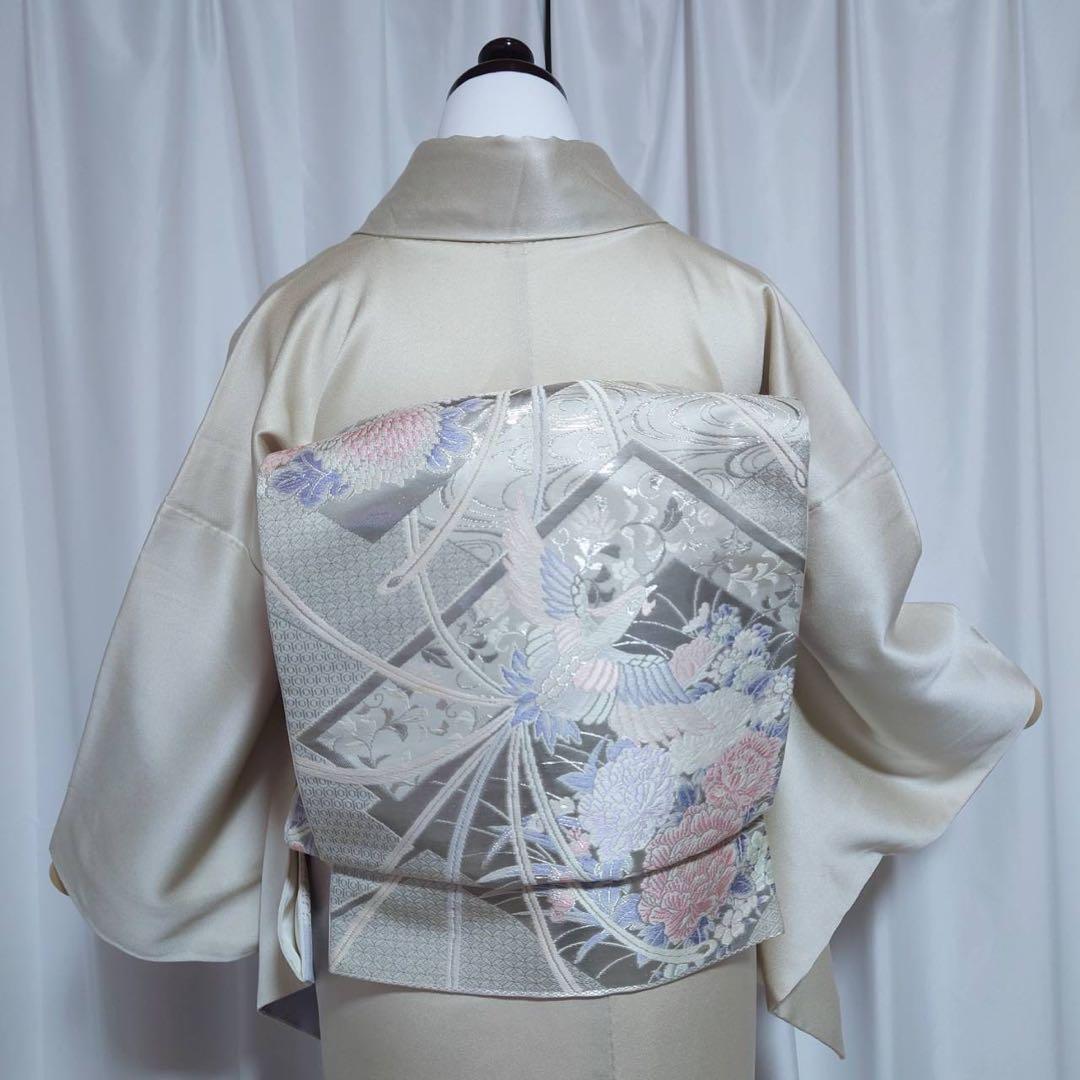 イ9988 未使用近い　美品　袷　正絹　友禅　訪問着　ぼかし染　フルセット