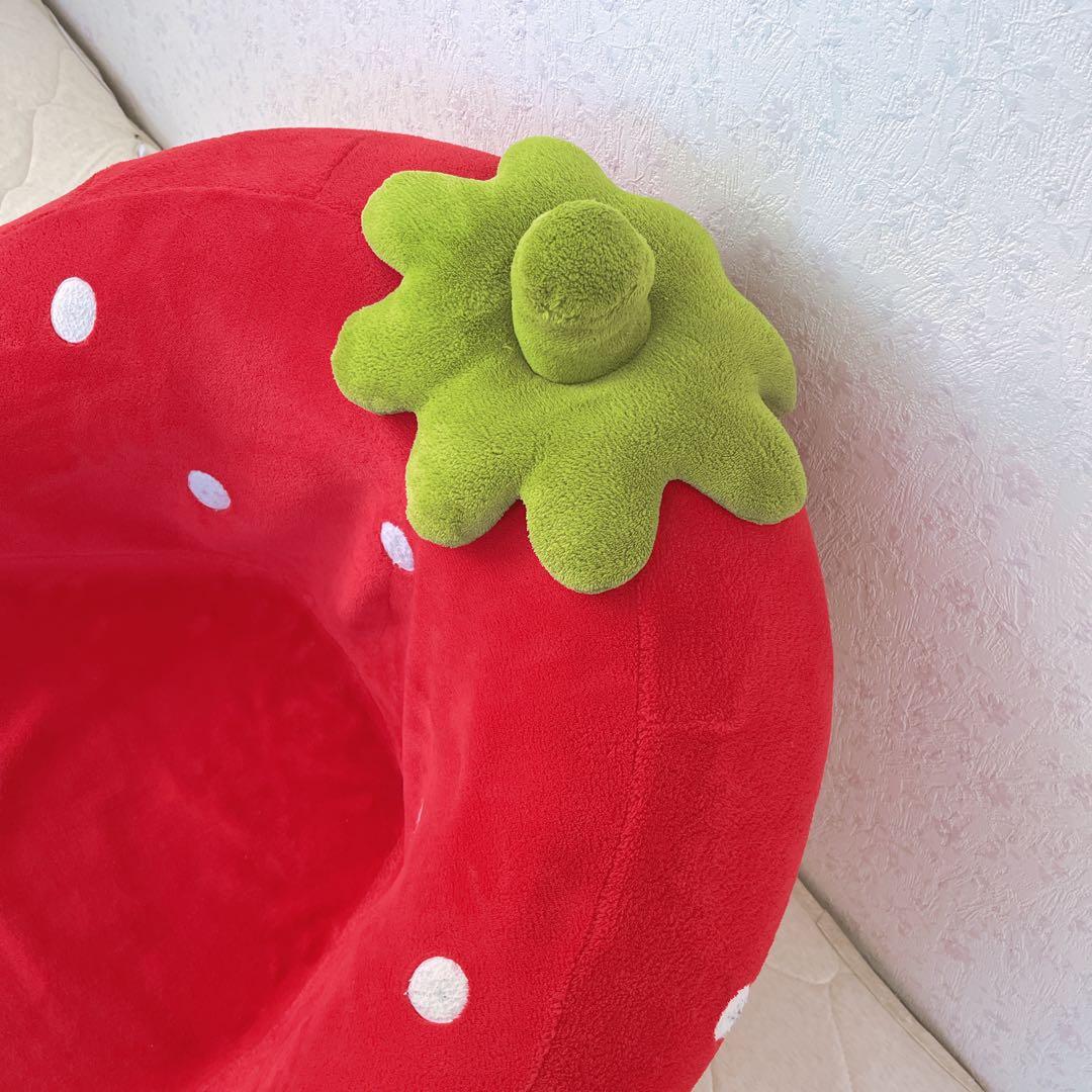 いちご ソファ 椅子、いちご クッション＊マザーガーデン セット