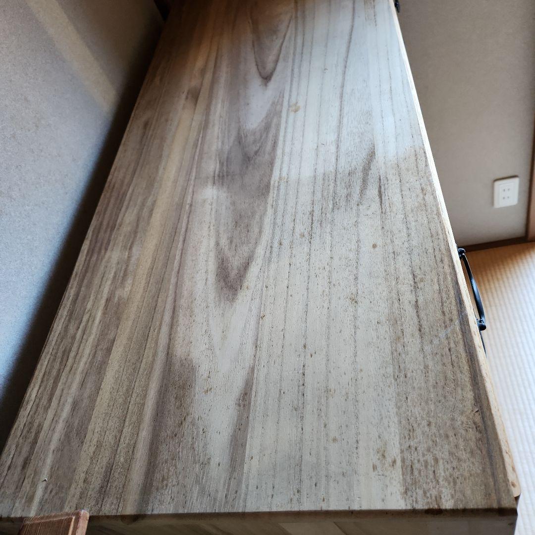 桐タンス7段　2棹セット　着物箪笥