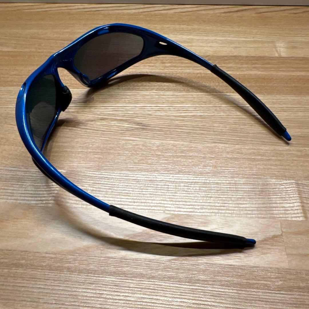 オークリー　レーシングジャケット　ブルー