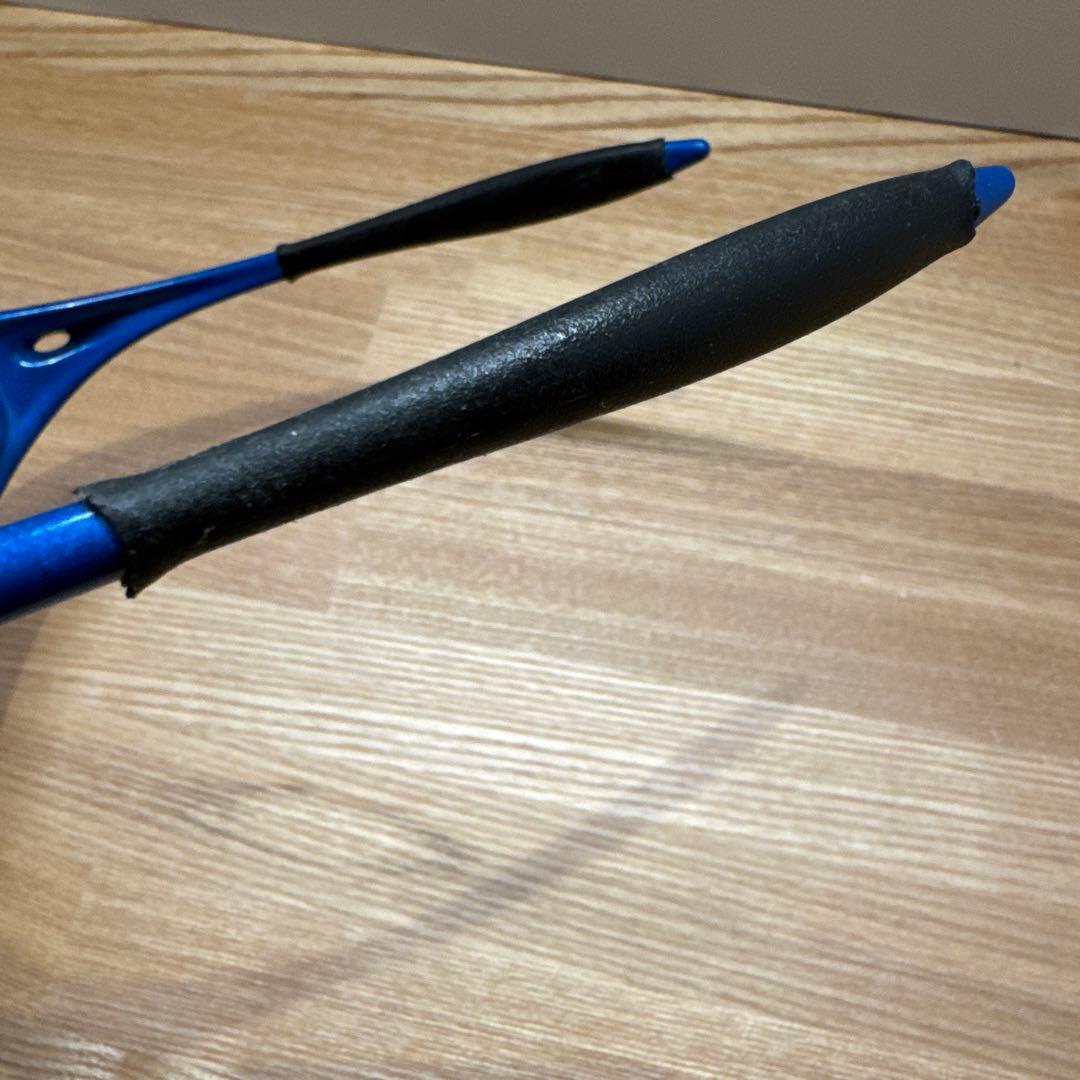 オークリー　レーシングジャケット　ブルー