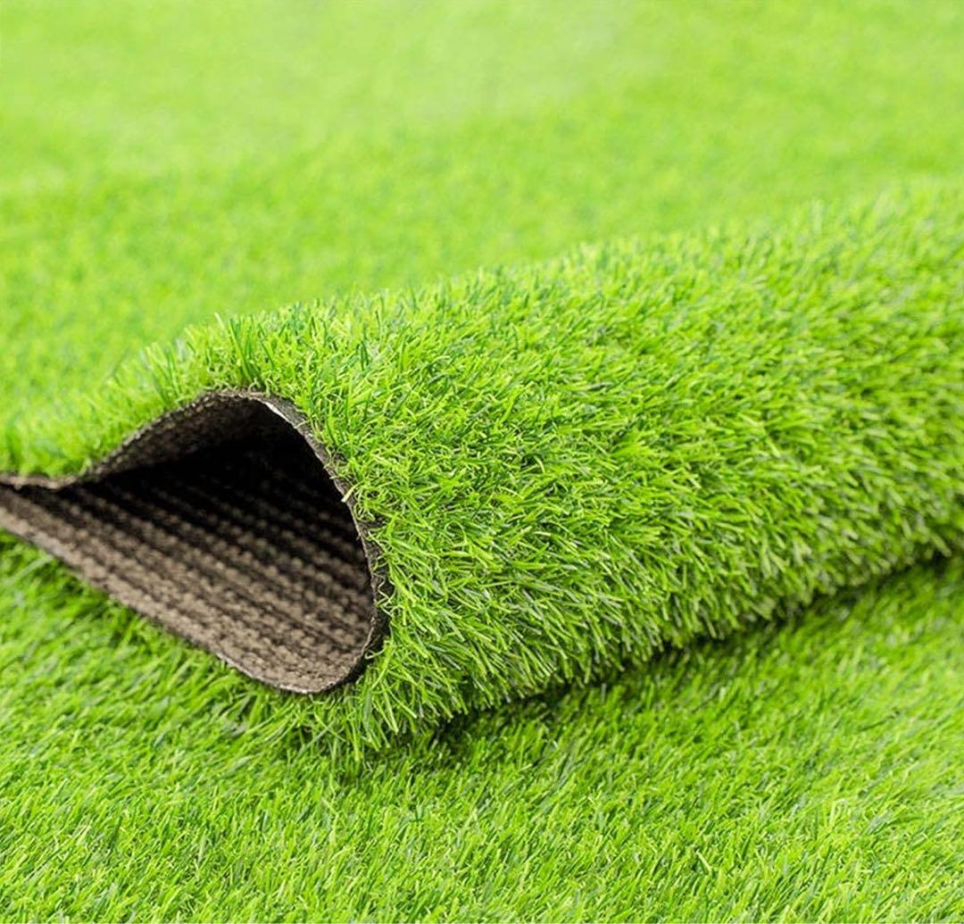 【未使用】人工芝 1m×5m ×3ロール 芝丈30mm ベランダ・庭用