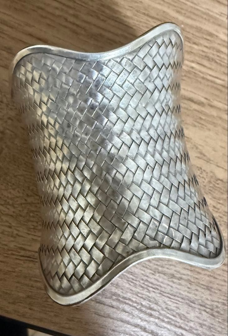 【美品】カレンシルバー｜カレン族｜バングル｜アミ｜男女兼用