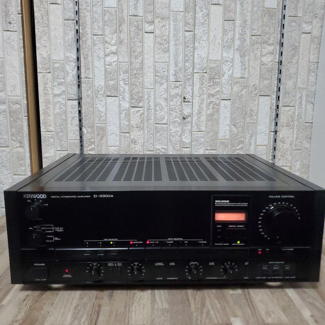 D*Ｋ様 名機！　ダンピングファクター1000‼️　KENWOOD民生機　最上位