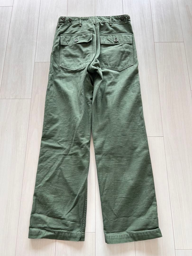 orSlow ベイカーパンツ　ミリタリー　オリーブグリーン