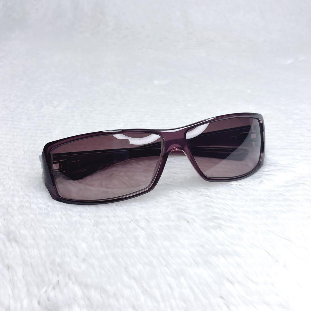 GUCCI グッチ ラインストーンロゴ vintage サングラス y2k