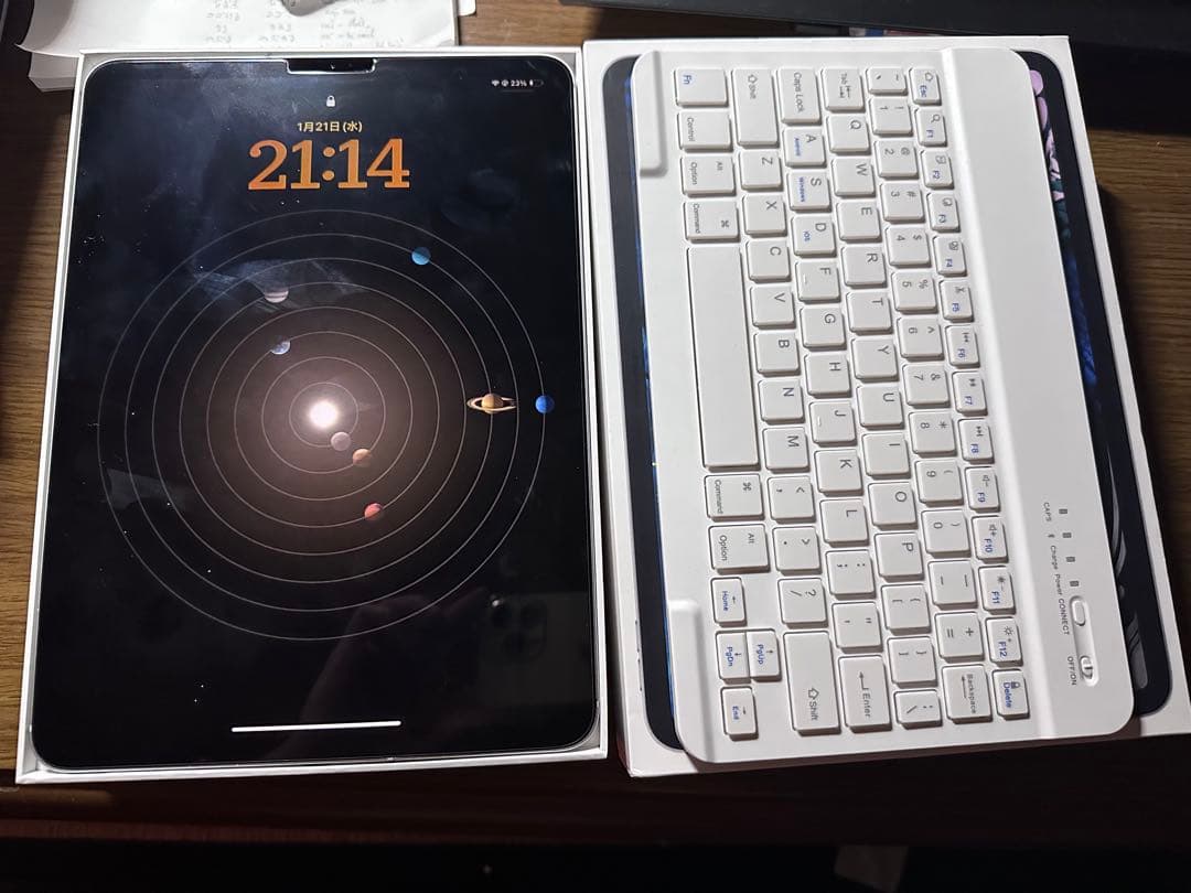 iPad Pro 2018 64GB シルバー キーボード付き