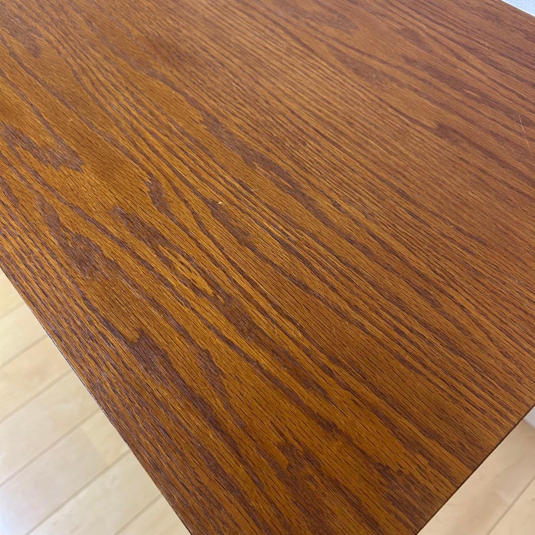 nikoand… ニコアンド デスク 机 ブラウン 木目 引き出し　W100cm