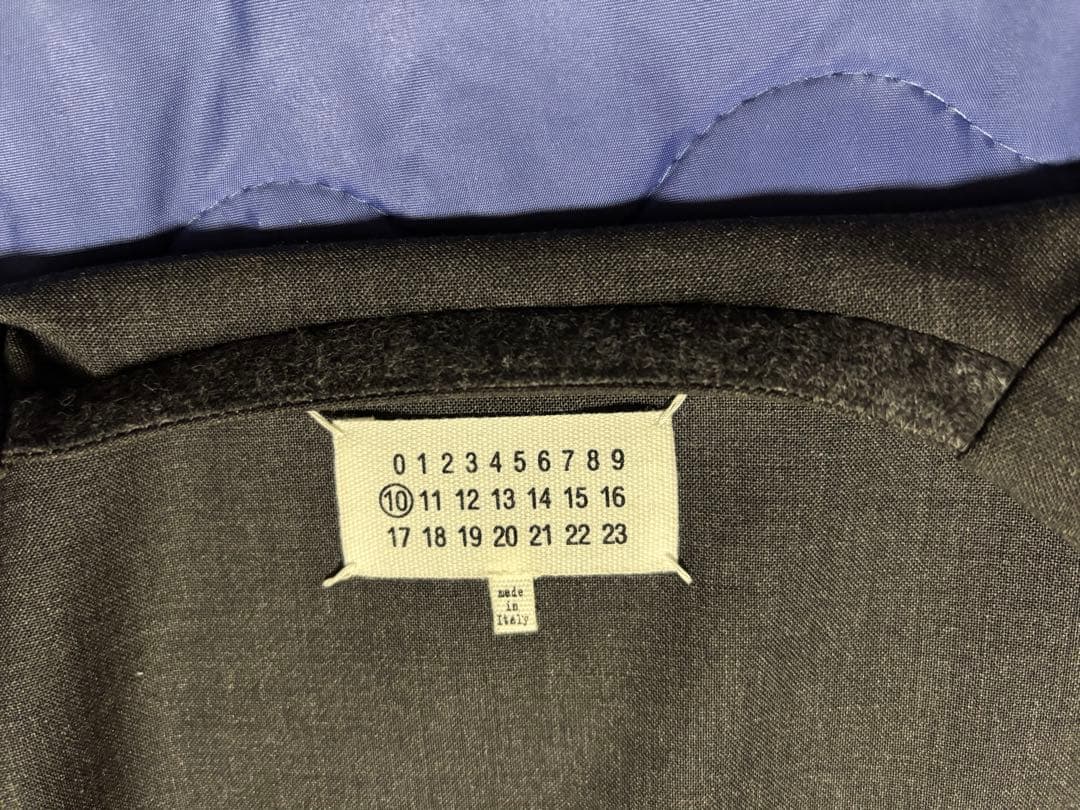 メゾンマルジェラ　ノーカラージャケットセットアップ　44