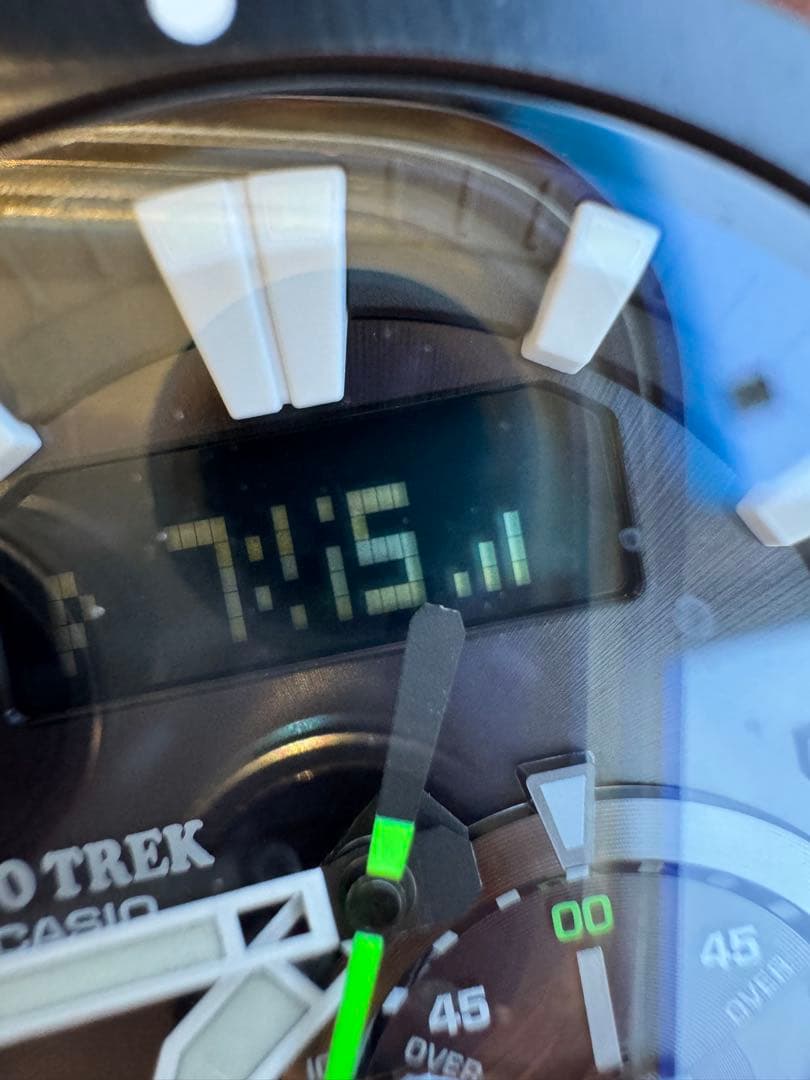 PRO TREK PRW-7000FCブラック 腕時計