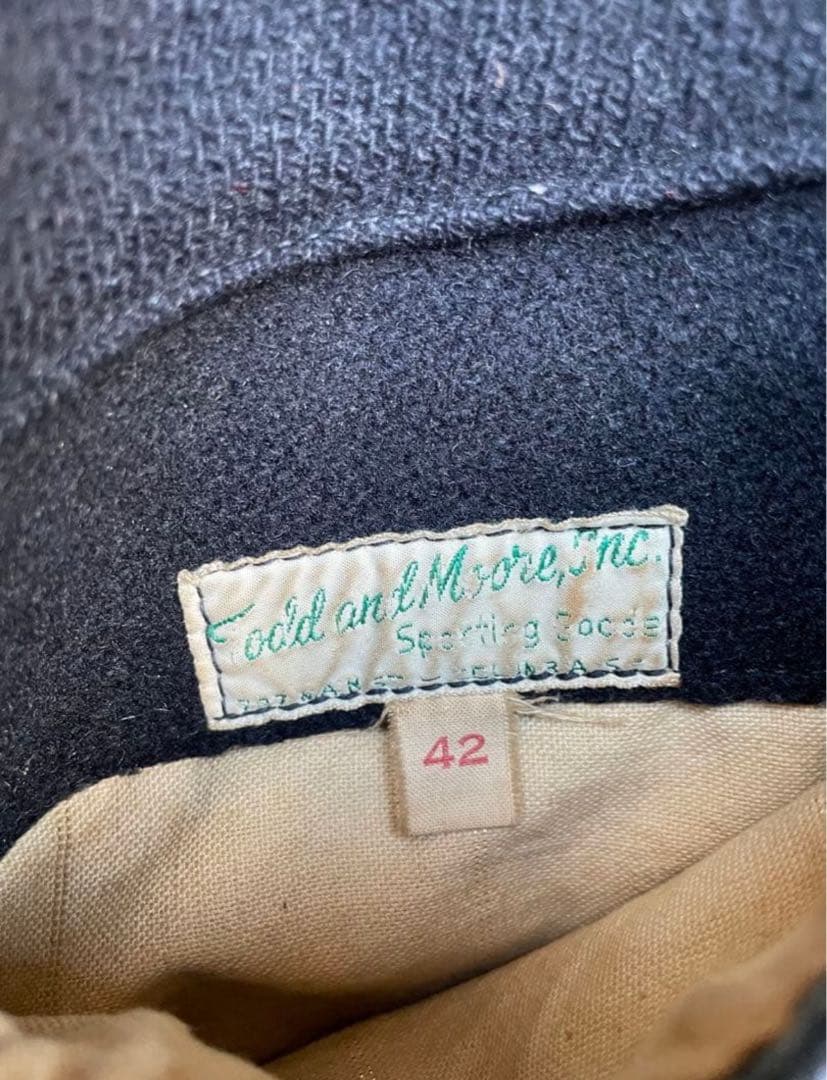 こ*け様 S*A様 【希少】50s アワードジャケット スタジャン ブラック×イ