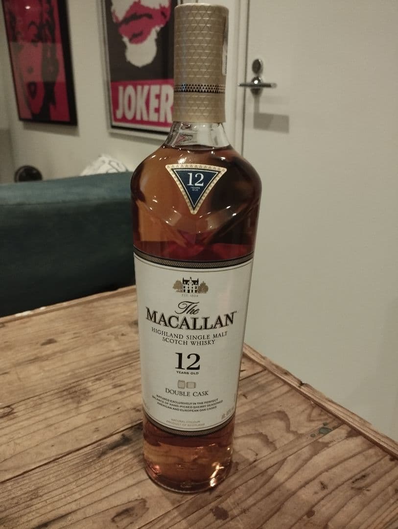 The Macallan 12年 ダブルカスク スコッチウイスキー 箱無し
