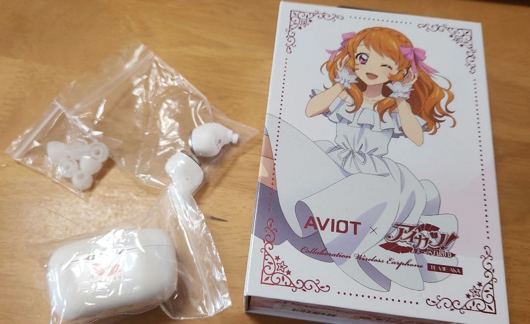 AVIOT TE-V1R-AK アイカツ！コラボモデル イヤホン 大空あかり