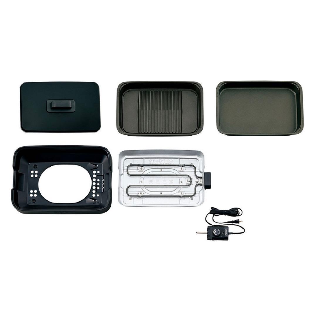 ぽこ【新品・未使用❗️】象印 ホットプレート EA-KF20-BA