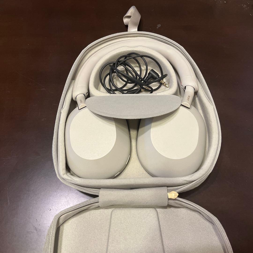 ワイヤレスヘッドホン 軽量 オーバーイヤー SONY WH-1000M5