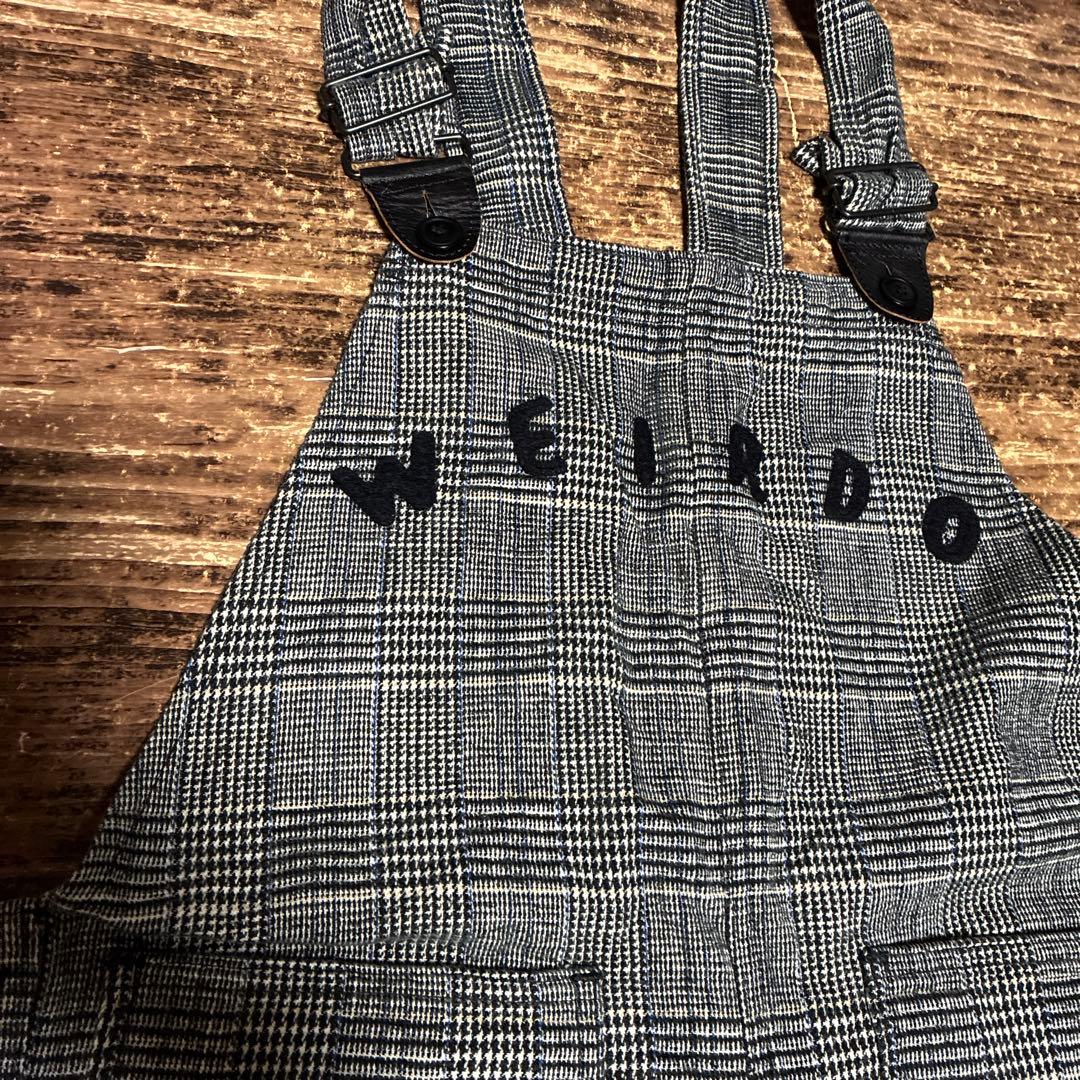 WEIRDO グラッドハンド　オーバーオール　サイズS