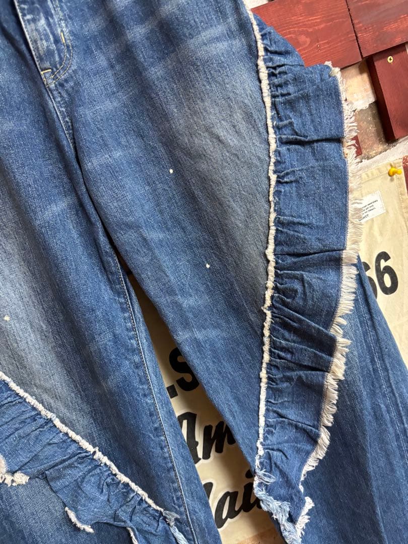 ゴートゥーハリウッド GO TO HOLLYWOOD リメイクデニムパンツ