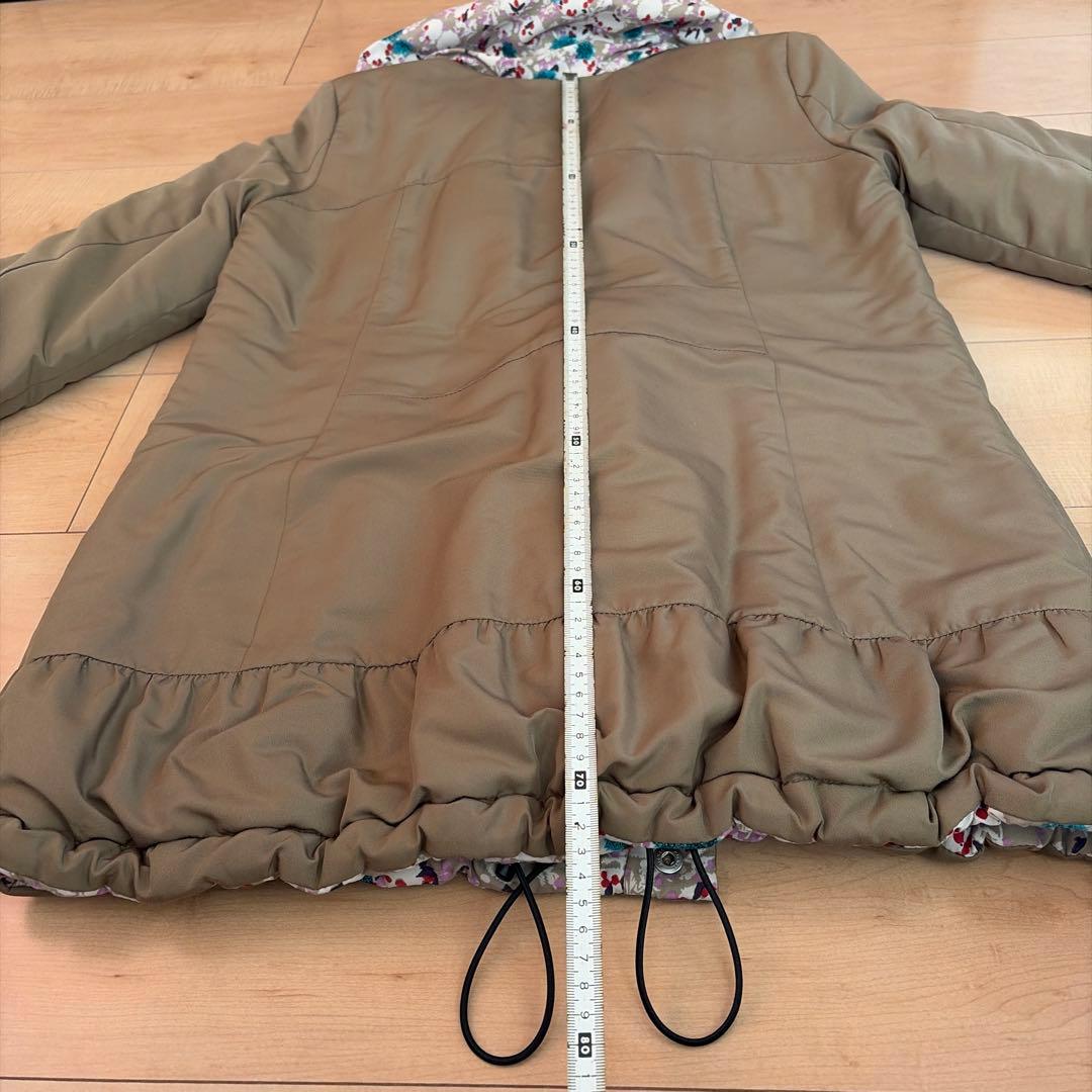 スーパーハッカ ダウンジャケットコート リバーシブル