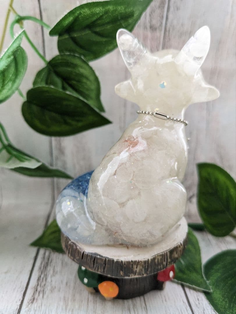 【睦月】シトリンのビリケンさん形オルゴナイト☆他２点