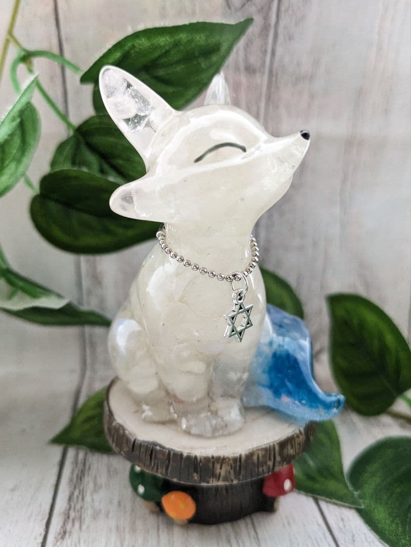 【睦月】シトリンのビリケンさん形オルゴナイト☆他２点