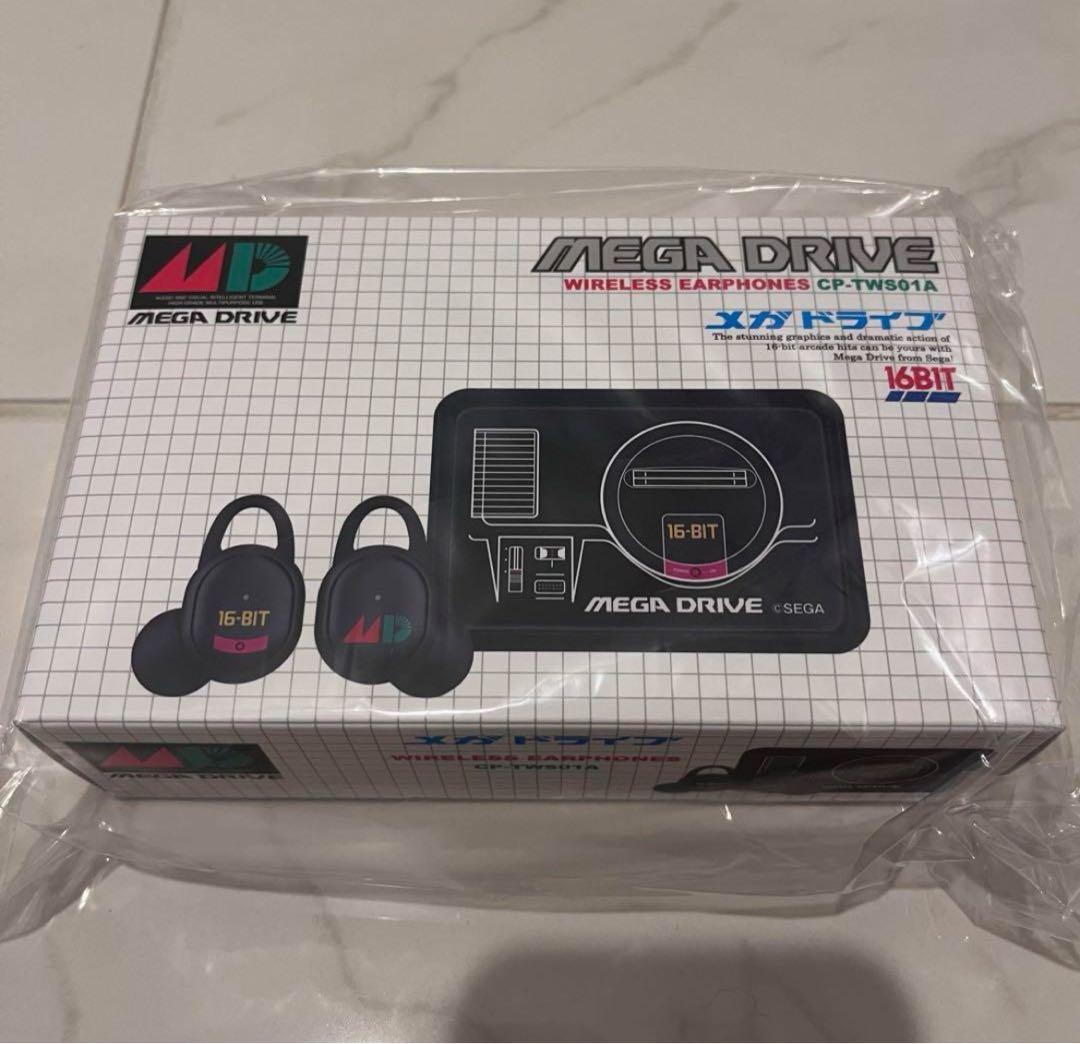 【限定品】ワイヤレスイヤホン CP-TWS01A 『メガドライブ』コラボモデル