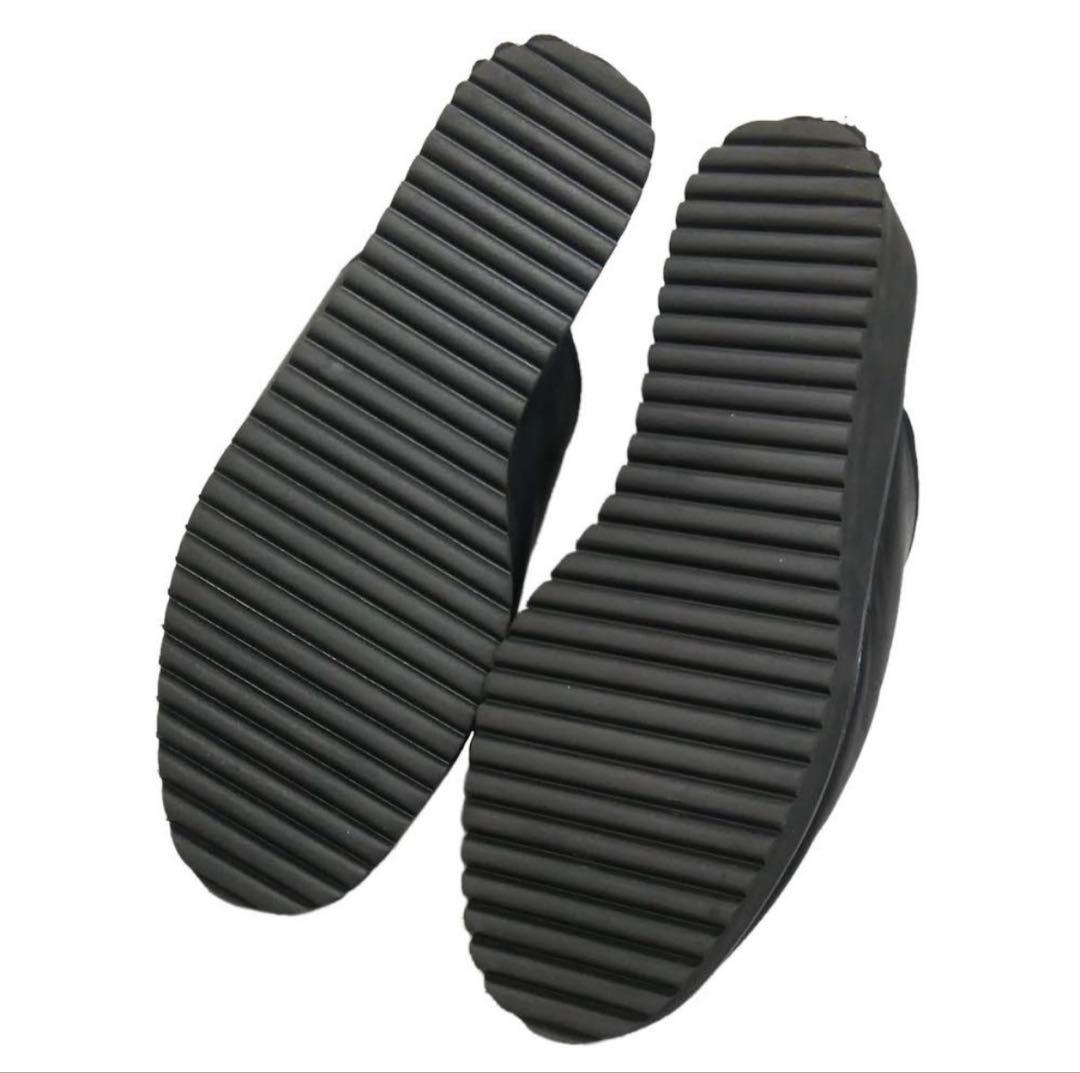 Yohji Yamamoto + NOIR 2019ssレザー 厚底 サボ