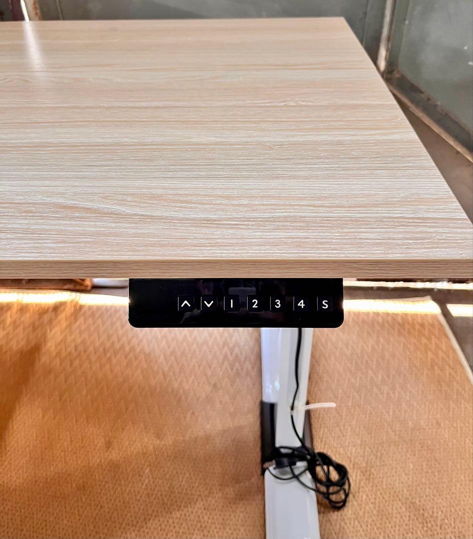 ① 【中古】オフィスコム 昇降デスク 電動式 W1000 SM‐7167601