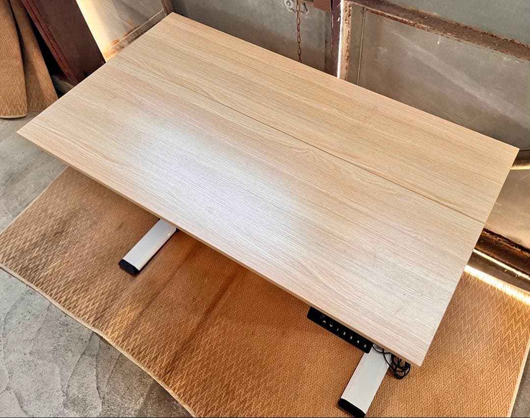 ① 【中古】オフィスコム 昇降デスク 電動式 W1000 SM‐7167601