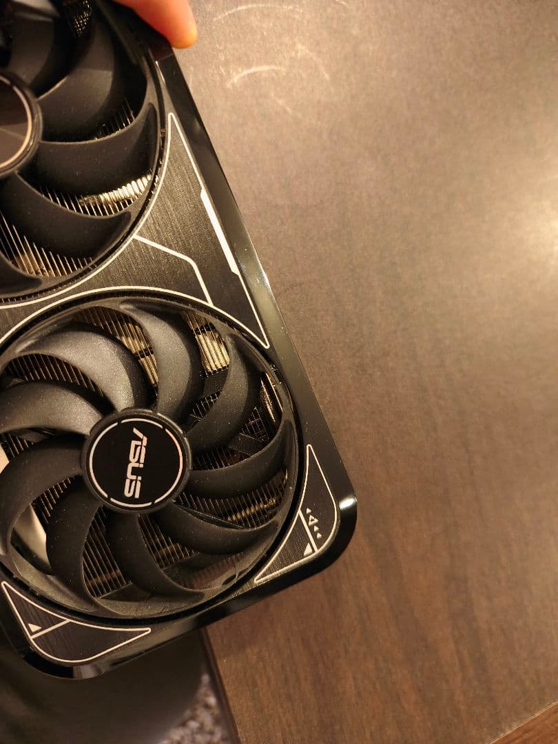 ASUS geforce DUAL RTX 4060 O8G V2 付属完品