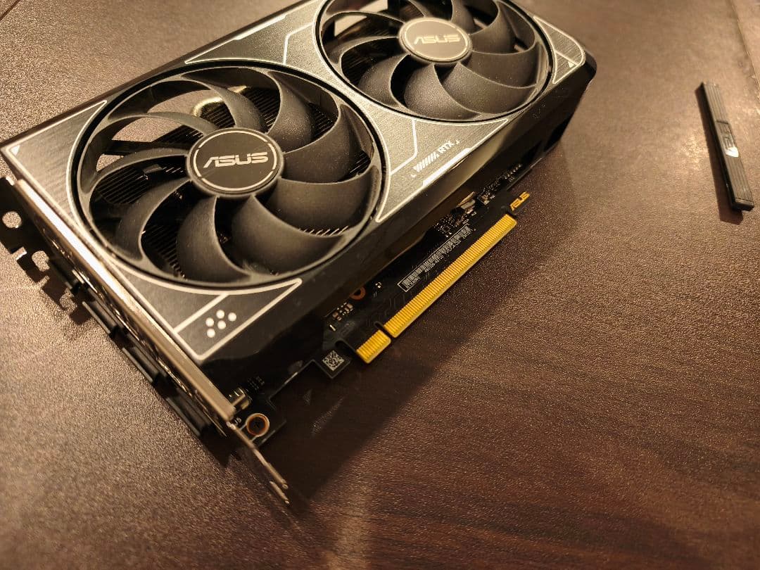ASUS geforce DUAL RTX 4060 O8G V2 付属完品