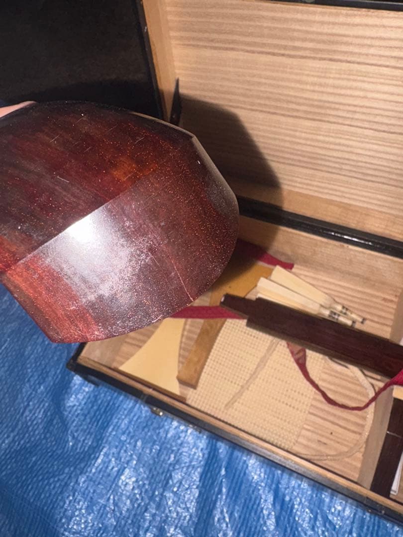 バチ友　高級津軽三味線紅木トチ