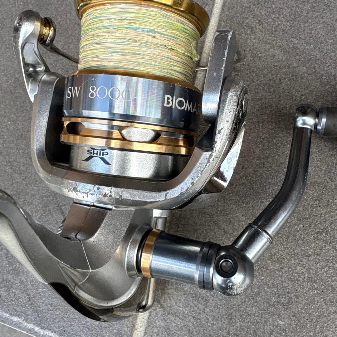 SW 8000 BIOMASTER スピニングリール