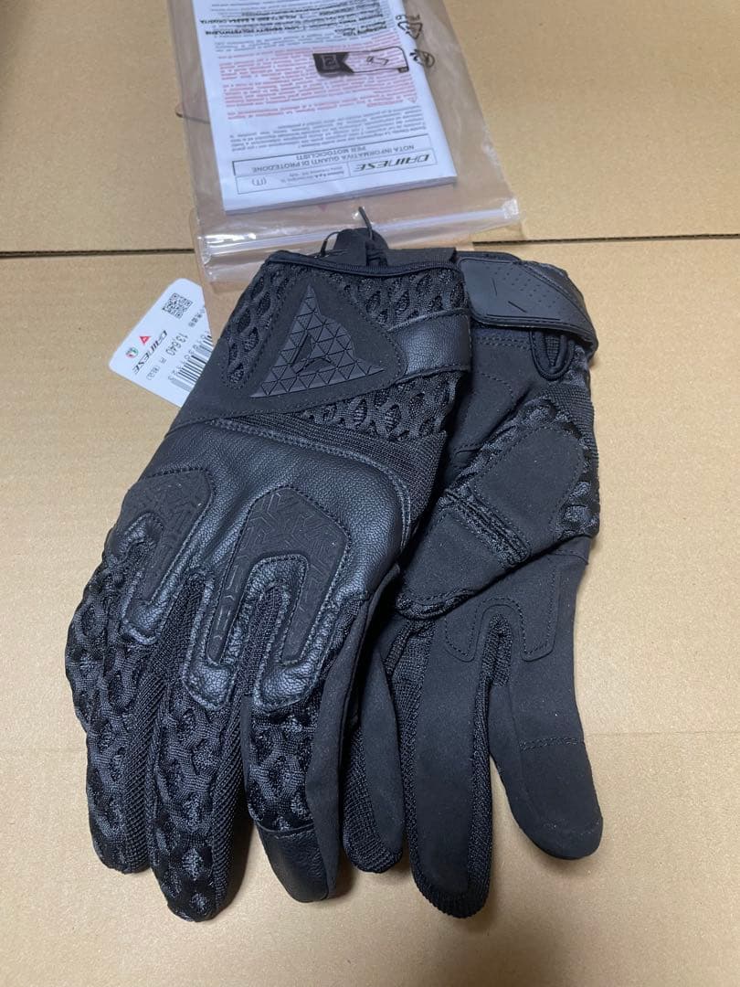 dainese AIR-MAZE UNISEX GLOVES Mサイズ ブラック