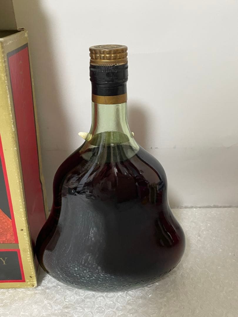 Hennessy X.O. コニャック 箱付き　古酒　金キャップ 未開封