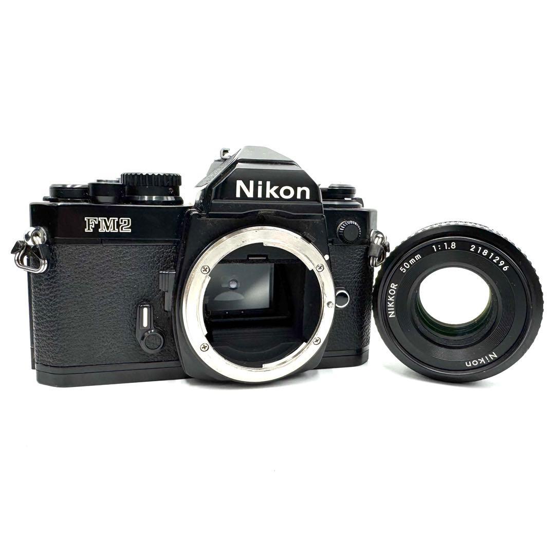❁後期型！動作良好❁Nikon New FM2 & Ai-S 50mm F1.8