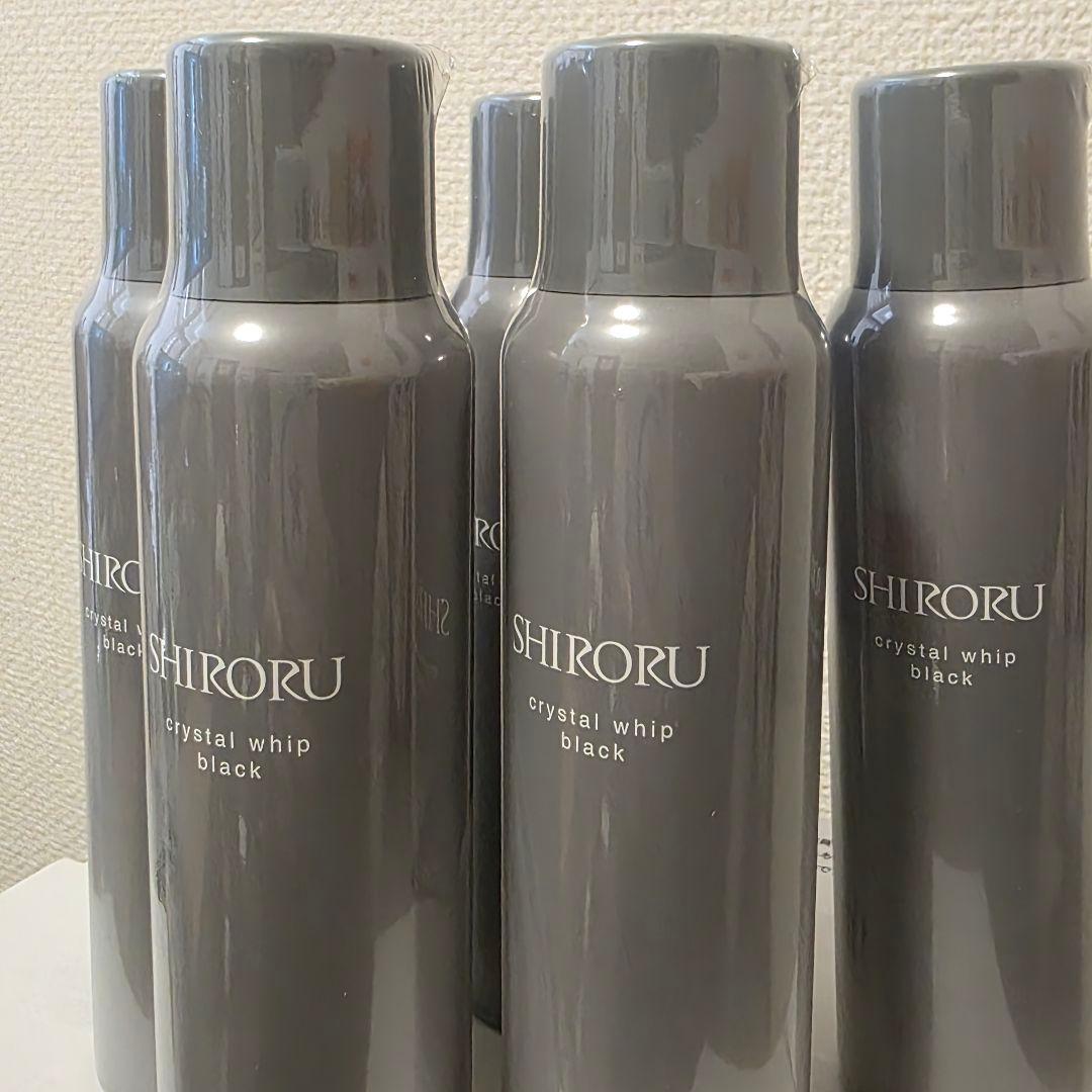 SHIRORU シロル　クリスタルホイップブラック 6本セット
