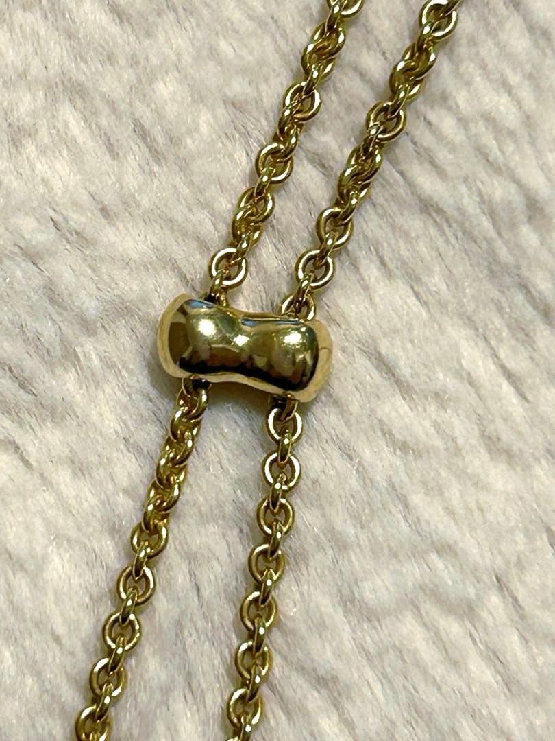 新品同様★PLOW★Cord Necklace Gold 70cmお値下げ不可