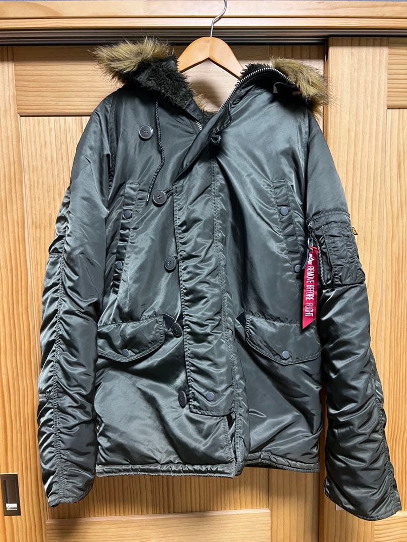 【美品】Alpha industries N-3B タグ付き