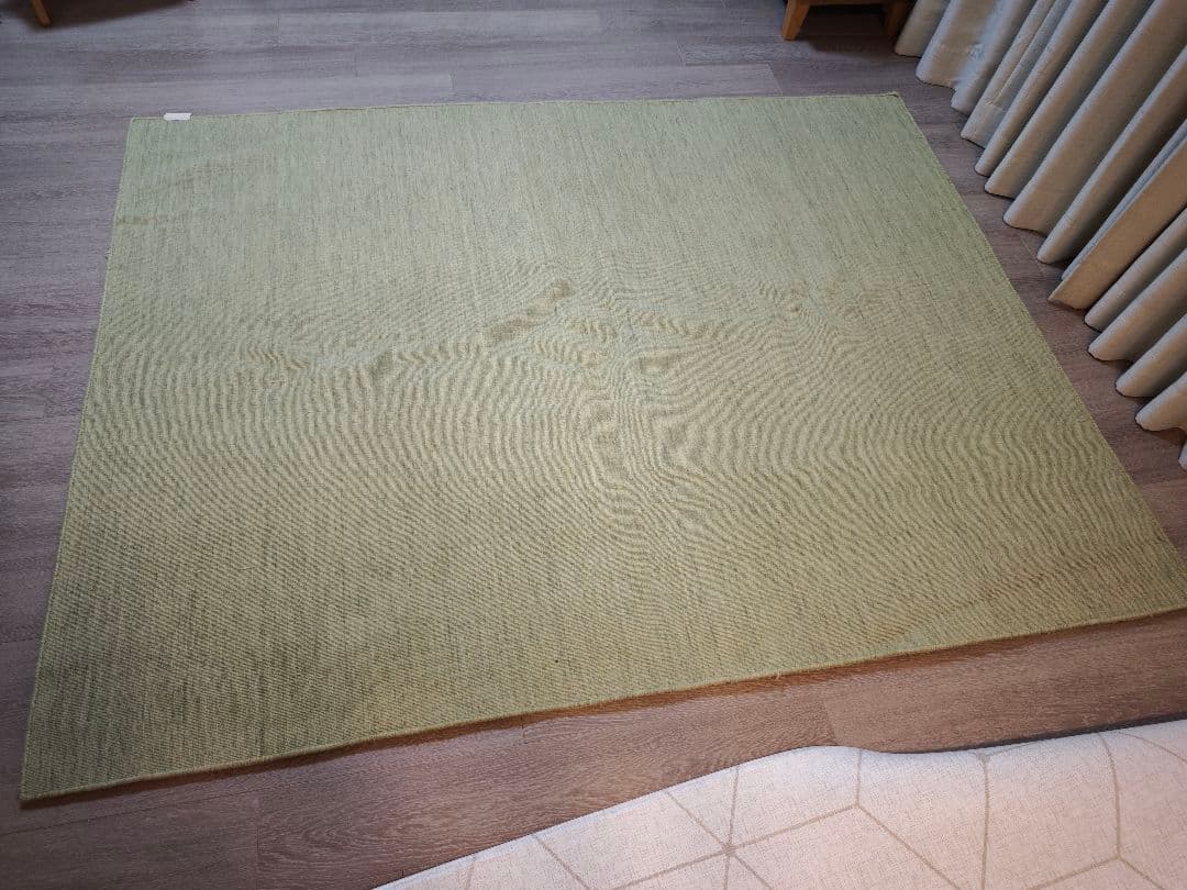 手織りハグみじゅうたん 150×200 てざわりプレーンシリーズ