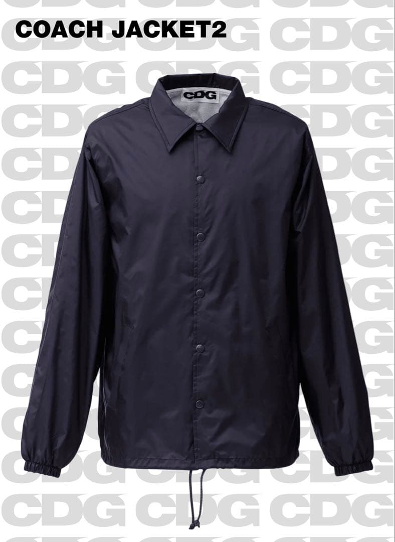 【最終値下げ】CMD コムデギャルソン　コーチジャケット　Lサイズ